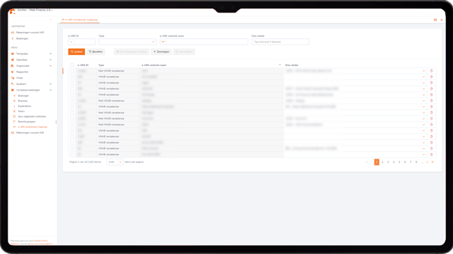 E ABS Verzekeraar Mappings