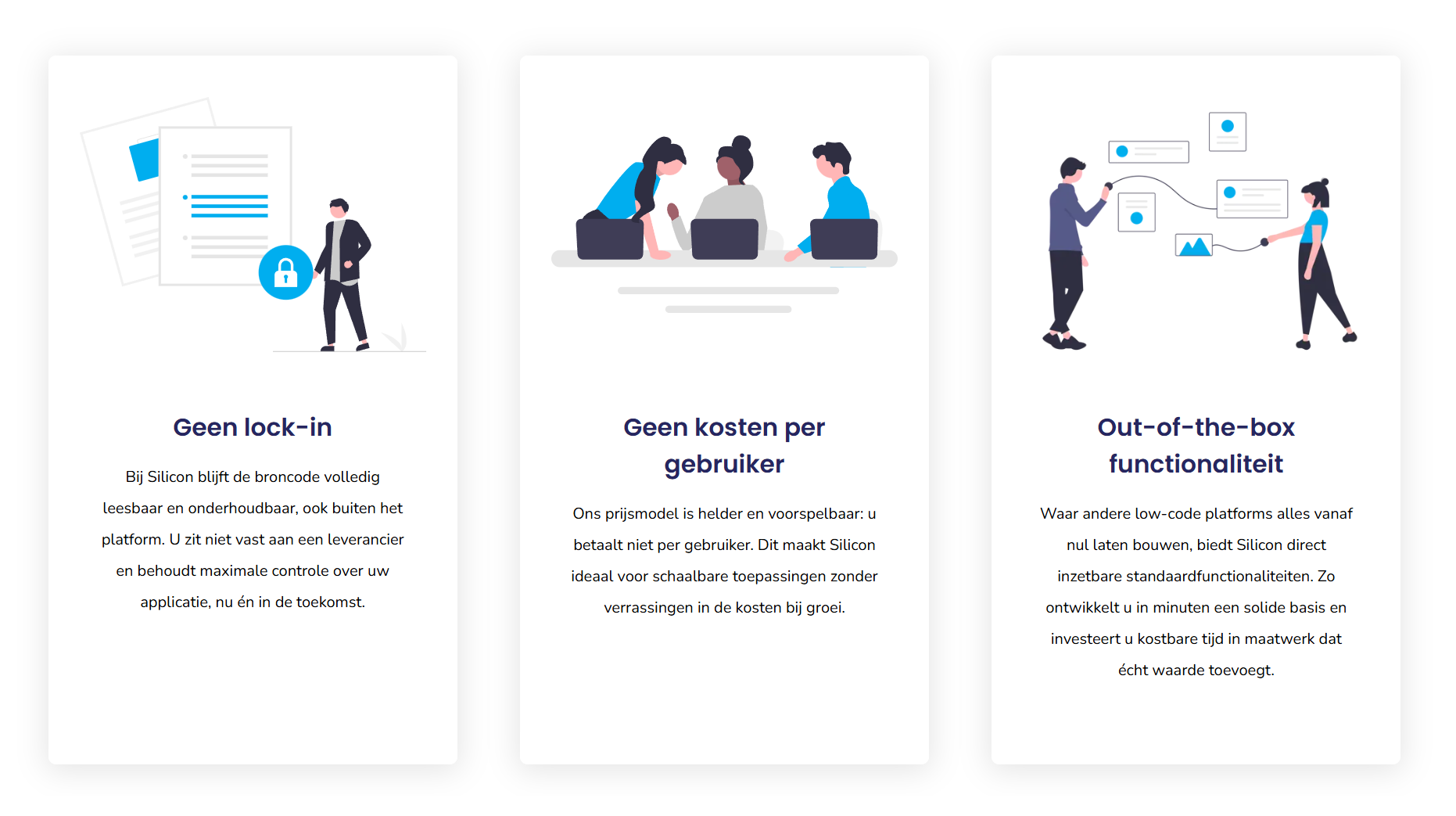 Applicatie laten ontwikkelen met Silicons unieke voordelen